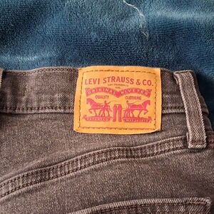 Levi's Slim Straight Jeans - Brown